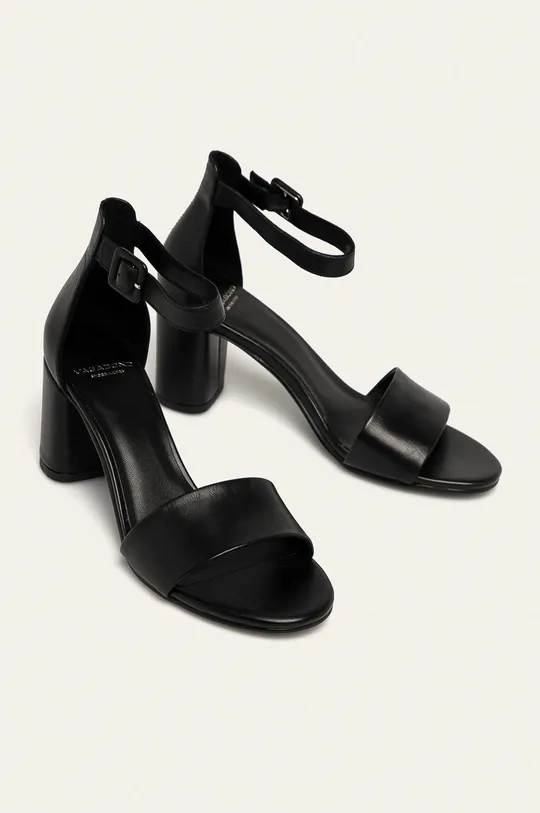 Vagabond Shoemakers - Кожаные босоножки Penny чёрный