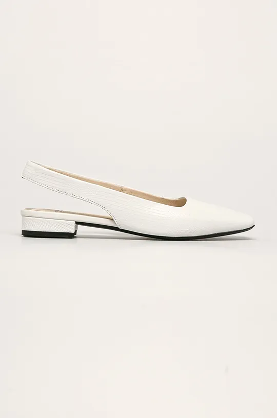 fehér Vagabond Shoemakers - Bőr balerina cipő Layla Női
