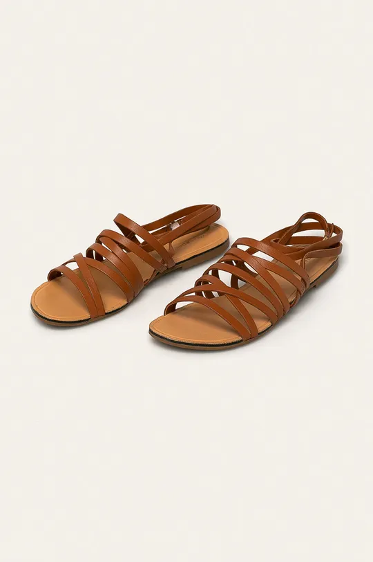 Vagabond Shoemakers - Sandały skórzane Tia brązowy