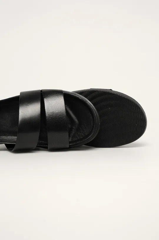 чорний Vagabond Shoemakers - Шкіряні сандалі Erin