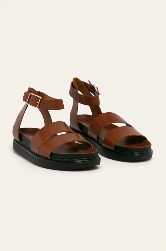 Vagabond Shoemakers - Kožené sandále Erin hnedá
