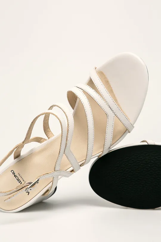 білий Vagabond Shoemakers - Шкіряні сандалі Penny