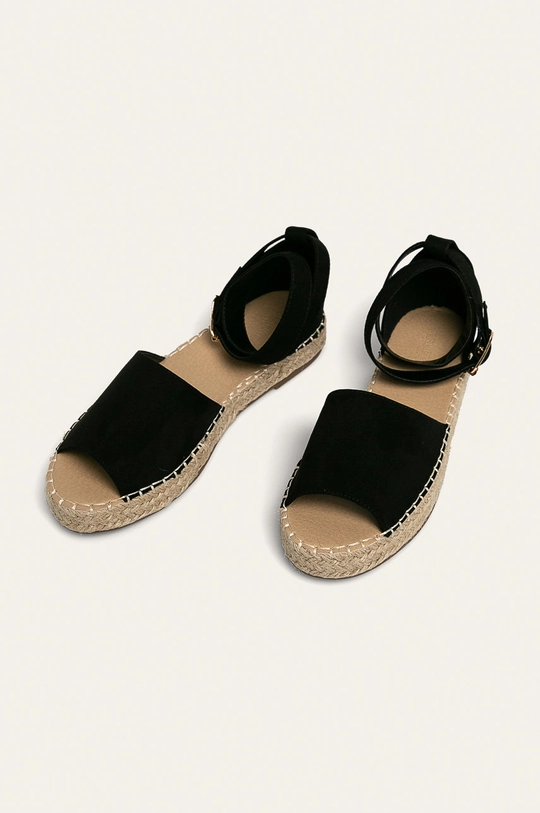 Truffle Collection - Espadrilles fekete