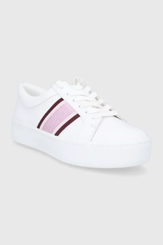 Кожаные ботинки Calvin Klein белый