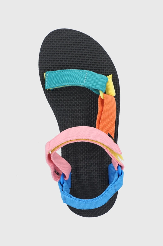 multicolor Teva sandały