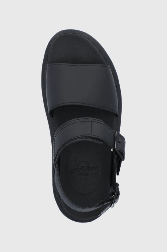 black Dr. Martens leather sandals