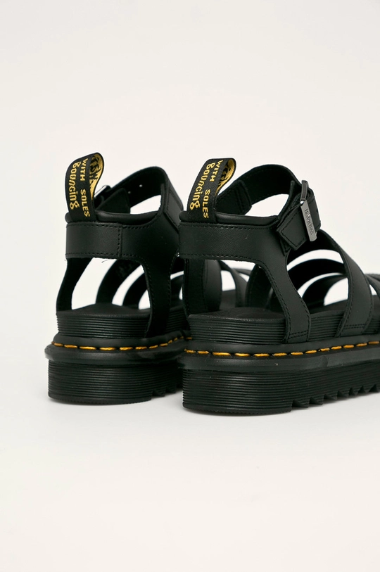 Dr. Martens leather sandals Blaire  Uppers: coated leather Inside: Synthetic material, Textile material Outsole: Synthetic material