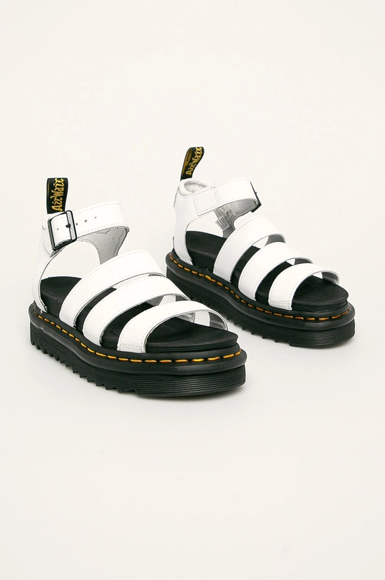 Dr. Martens sandali in pelle Blaire bianco