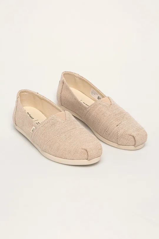 Toms - Espadryle Classic beżowy