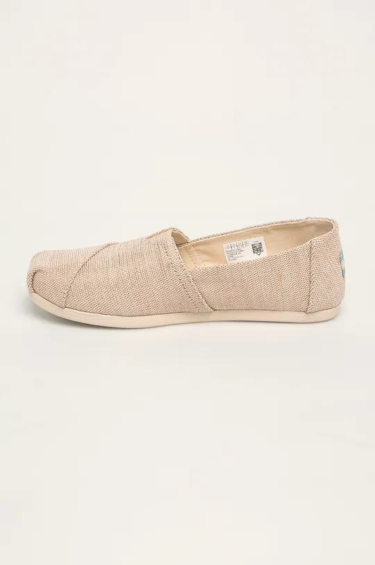 beżowy Toms - Espadryle Classic