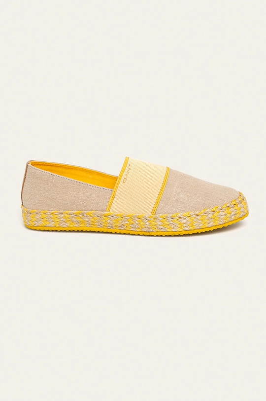 béžová Gant - Espadrilky Raffiaville Dámsky