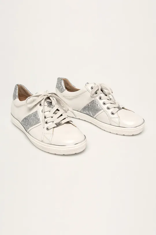 Caprice - Шкіряні черевики білий