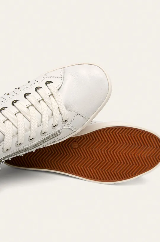 biela Caprice - Kožená obuv