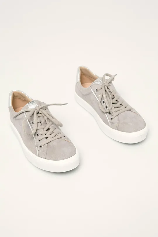 Caprice - Шкіряні черевики сірий