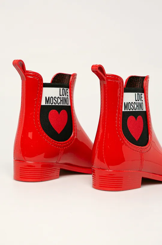 Love Moschino - Гумові чоботи  Халяви: Синтетичний матеріал Внутрішня частина: Синтетичний матеріал Підошва: Синтетичний матеріал