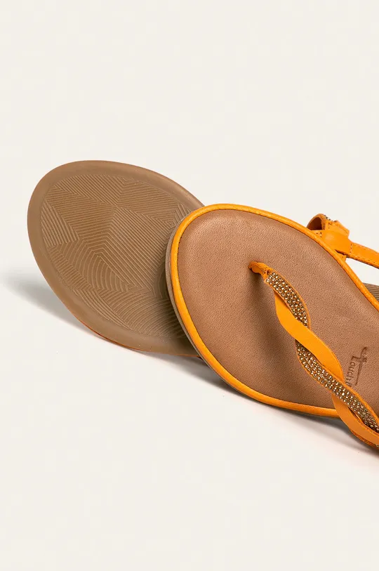 оранжевый Tamaris - Кожаные сандалии