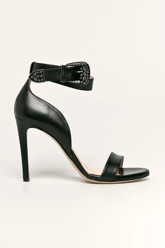 чорний Pinko - Шкіряні сандалі Жіночий