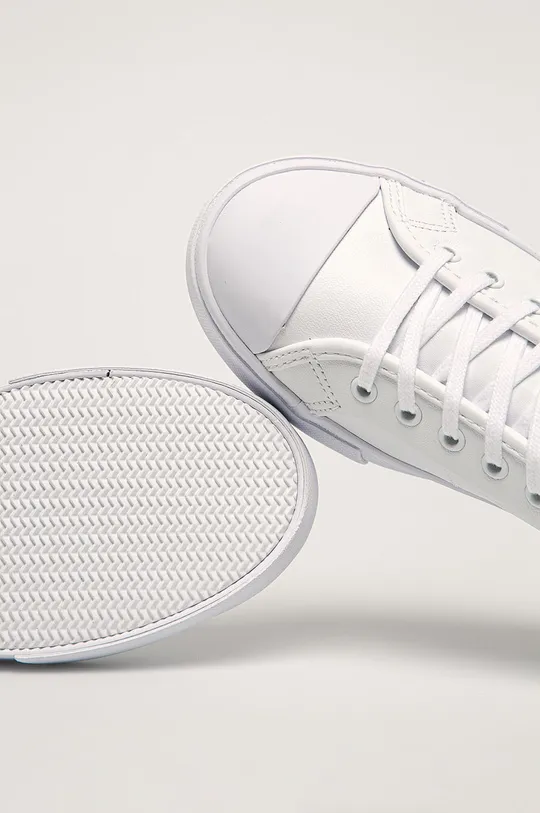 fehér Lacoste - Bőr tornacipő
