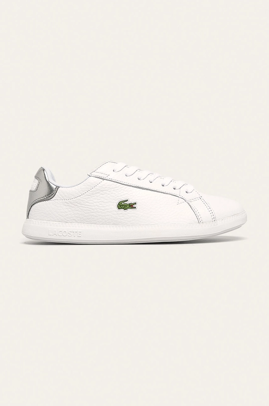 biały Lacoste - Buty Graduate 739SFA0015108 Damski