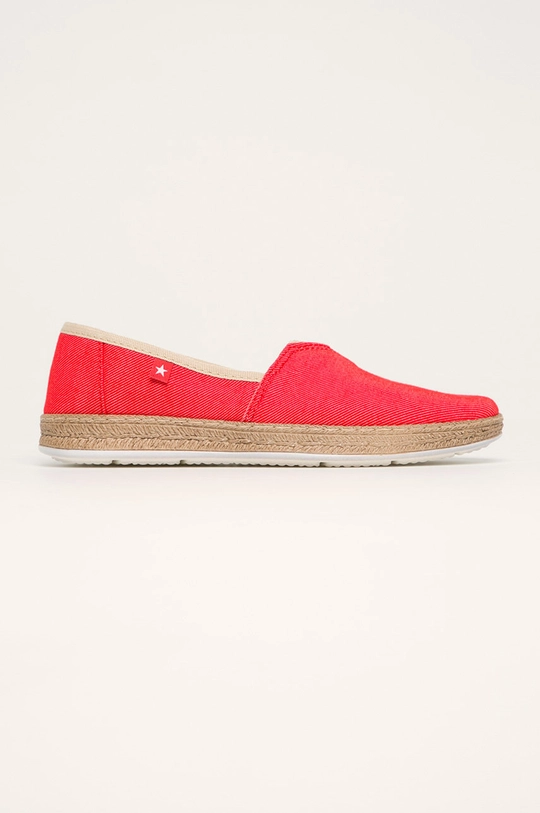 czerwony Big Star - Espadryle Damski