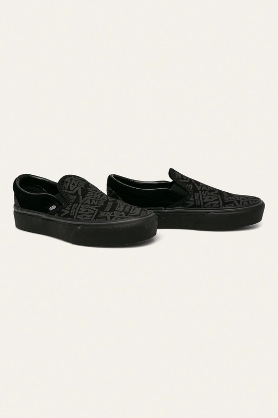 Vans UA Classic Slip-On Platform μαύρο