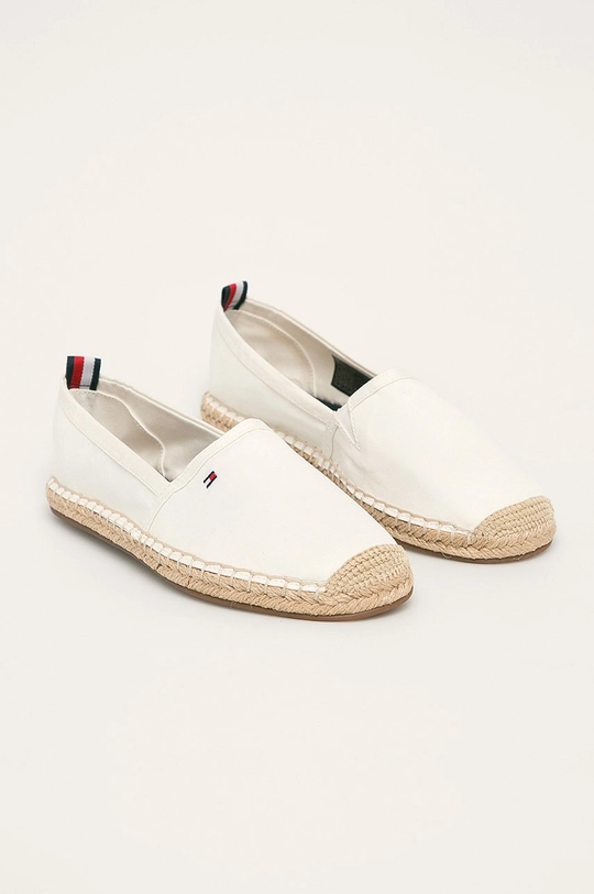 Tommy Hilfiger - Espadryle FW0FW04827 biały