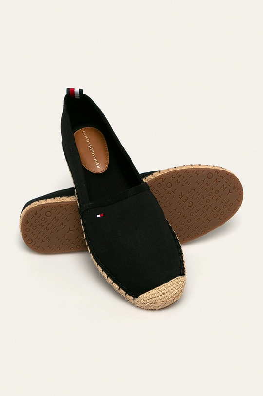 čierna Tommy Hilfiger - Espadrilky