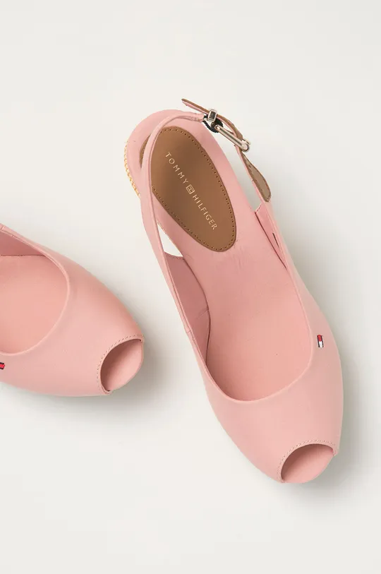 roza Tommy Hilfiger sandali