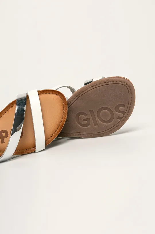 biela Gioseppo - Kožené sandále