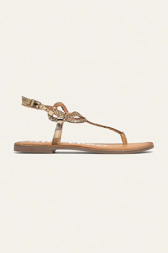 zlatá Gioseppo - Kožené sandále Dámsky