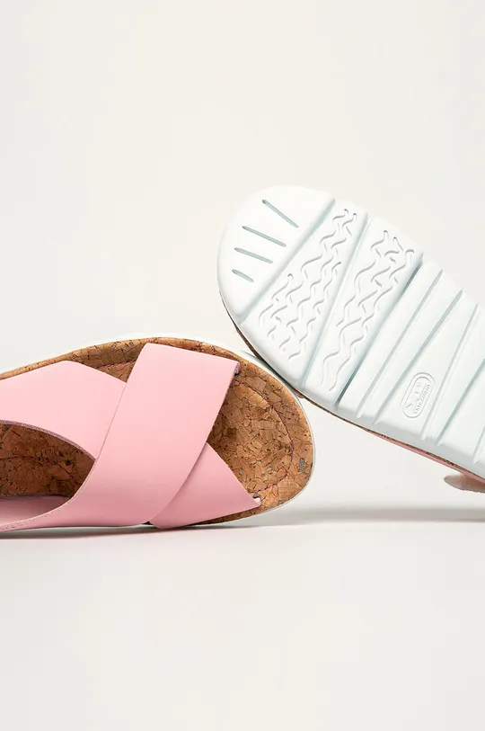 ružová Camper - Kožené sandále Oruga