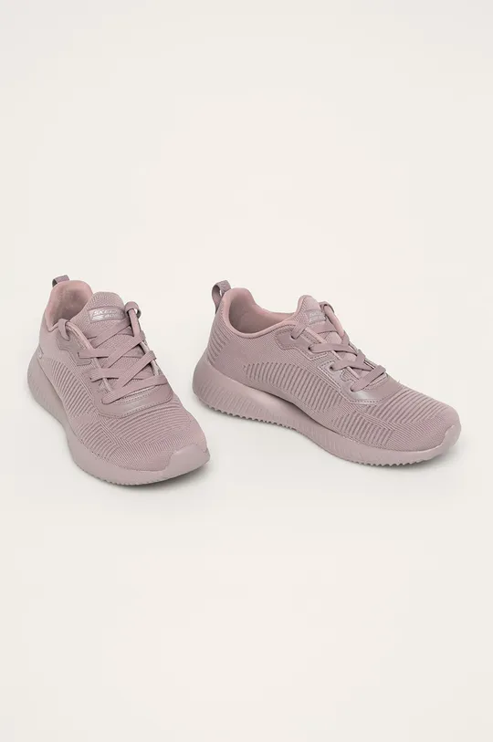 Topánky Skechers fialová