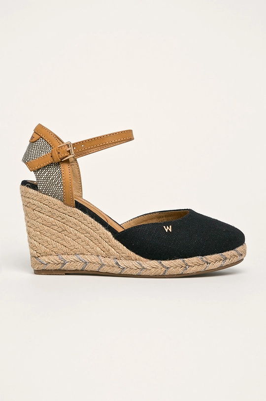 čierna Wrangler - Espadrilky Dámsky