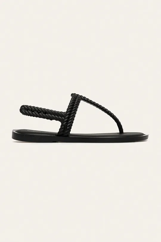 czarny Melissa - Sandały Flash Sandal+Salinas Damski