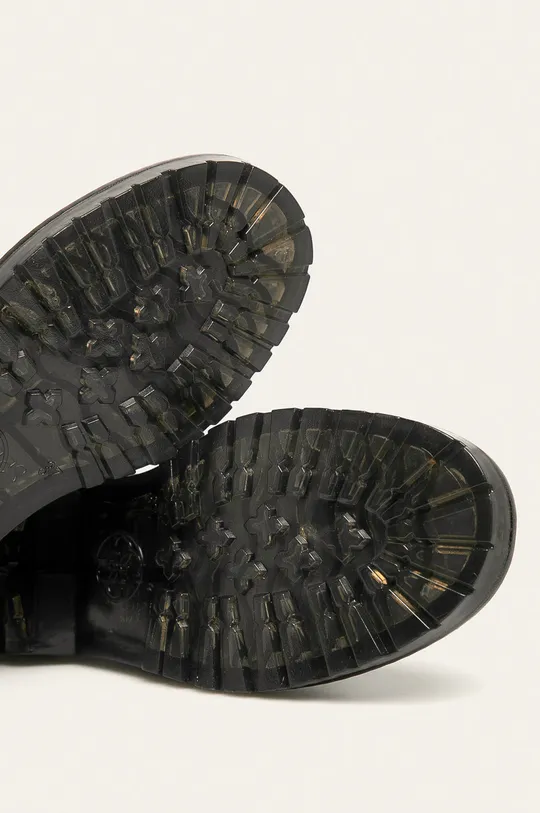 чорний Guess Jeans - Шкіряні черевики