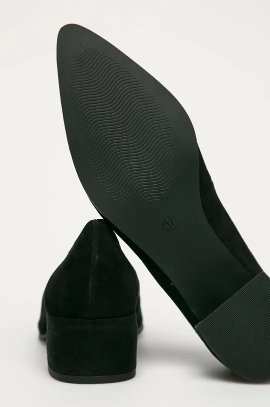 Marco Tozzi - Magassarkú cipő velúrból  Szár: szarvasbőr Belseje: szintetikus anyag, természetes bőr Talp: szintetikus anyag
