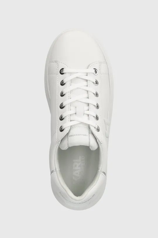 biela Karl Lagerfeld - Kožená obuv KAPRI