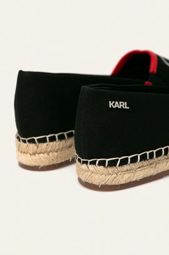Karl Lagerfeld - Espadrilky  Zvršok: Textil Vnútro: Textil, Prírodná koža Podrážka: Syntetická látka