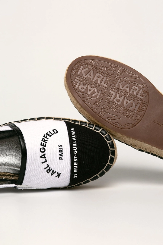 fehér Karl Lagerfeld - Espadrilles