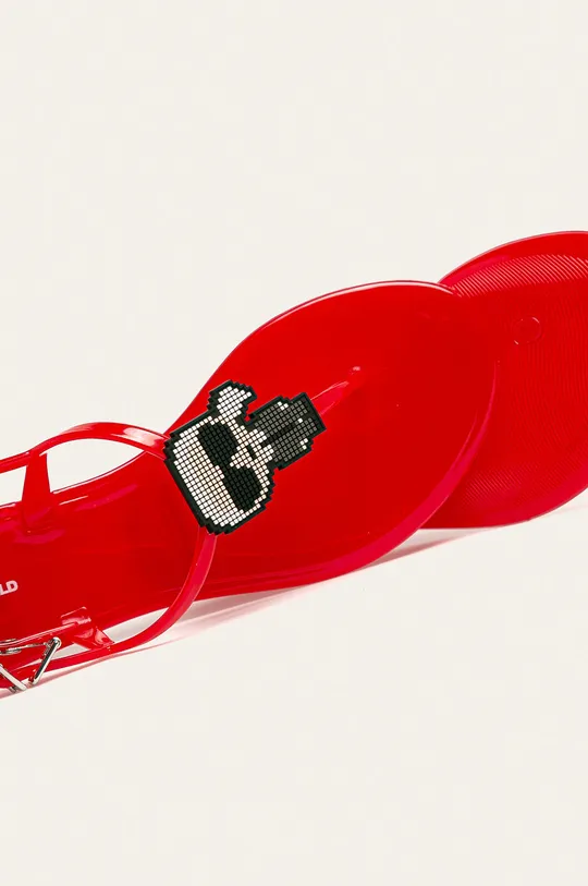 červená Karl Lagerfeld - Sandále