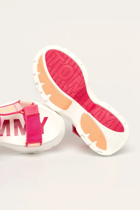 ružová Tommy Jeans - Sandále