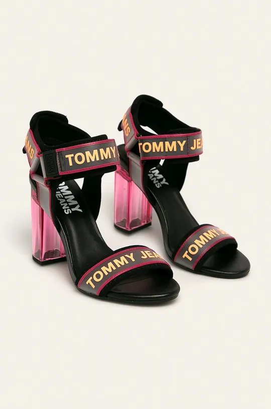 Tommy Jeans - Sandále čierna
