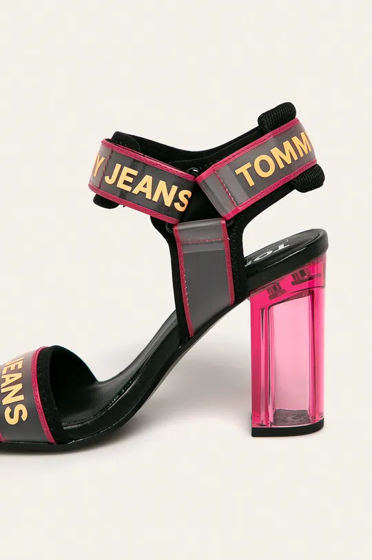 čierna Tommy Jeans - Sandále