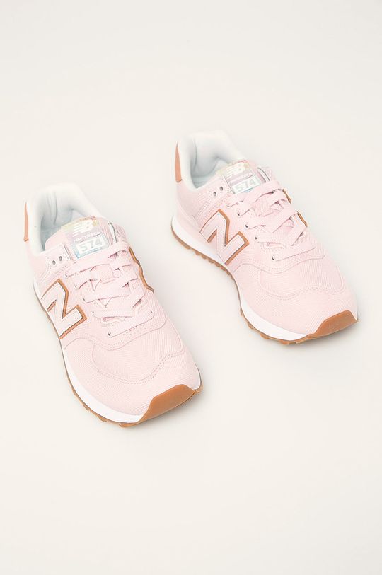 New Balance - Pantofi WL574SCA roz pastelat