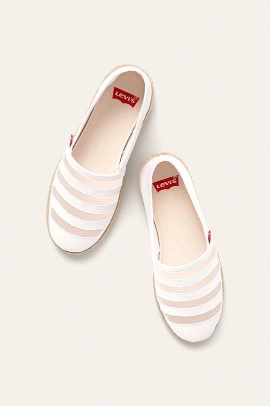 biela Levi's - Espadrilky