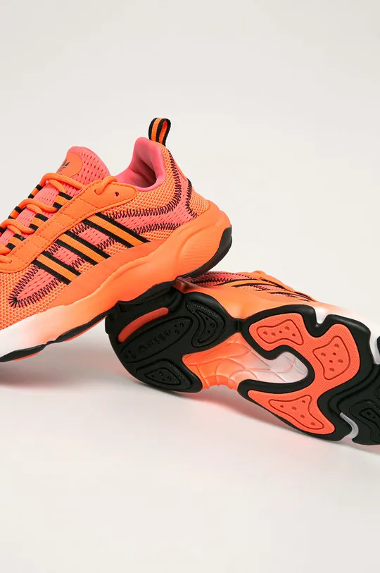 oranžová adidas Originals - Topánky Haiwee EF4444.D