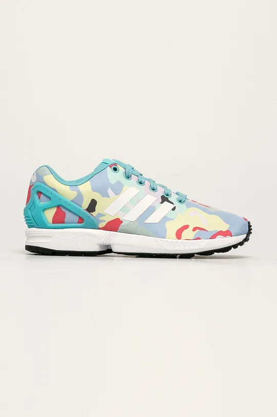 niebieski adidas Originals - Buty ZX Flux EG5417 Damski