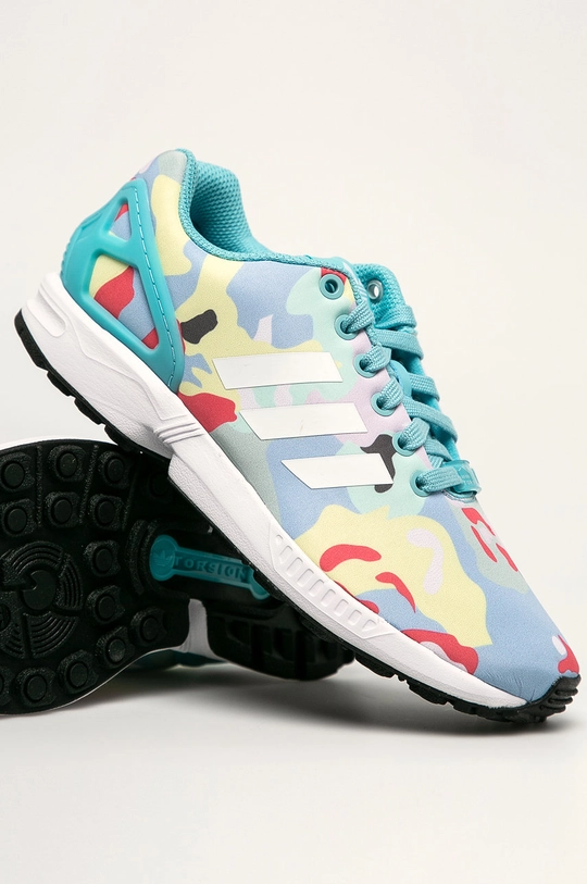 блакитний adidas Originals - Черевики ZX Flux EG5417