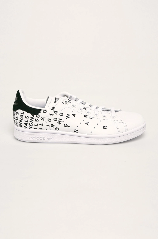 fehér adidas Originals - Bőr cipő Stan Smith EG6343 Női