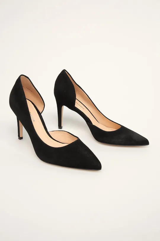 Solo Femme - Кожаные туфли чёрный